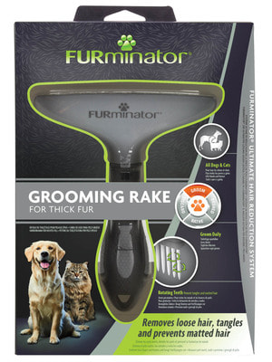    FURminator  FURminator Rake   18  (,  1)