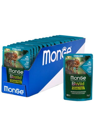   Monge   Monge Cat BWild GRAIN FREE   , ,      ,  85  (,  8)