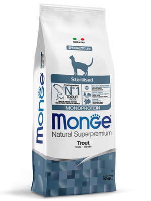   Monge   Monge Cat Speciality Line Monoprotein Sterilised   ,   10  (,  11)