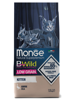   Monge   Monge Cat BWild LOW GRAIN Kitten,  , ,    1,5  ()