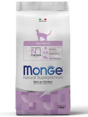   Monge   Monge Cat Daily Line Sterilised    ,   1,5  ()