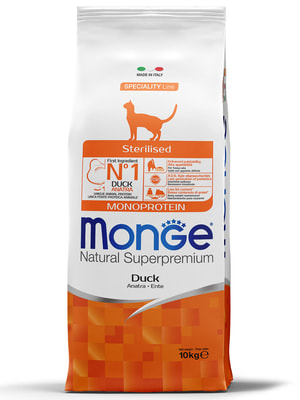   Monge   Monge Cat Speciality Line Monoprotein Sterilised   ,   10  ()