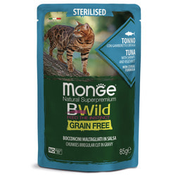   Monge   Monge Cat BWild GRAIN FREE   , ,      ,  85 