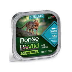   Monge   Monge Cat BWild GRAIN FREE   , ,    ,  100 