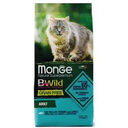   Monge   Monge Cat BWild GRAIN FREE   , ,   1,5 