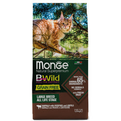   Monge   Monge Cat BWild GRAIN FREE     , ,   , 1,5 