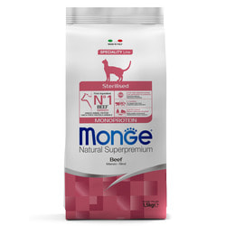   Monge   Monge Cat Speciality Line Monoprotein Sterilised   ,   1,5 