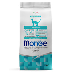   Monge   Monge Cat Speciality Line Monoprotein Sterilised   ,   1,5 