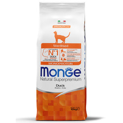   Monge   Monge Cat Speciality Line Monoprotein Sterilised   ,   10 